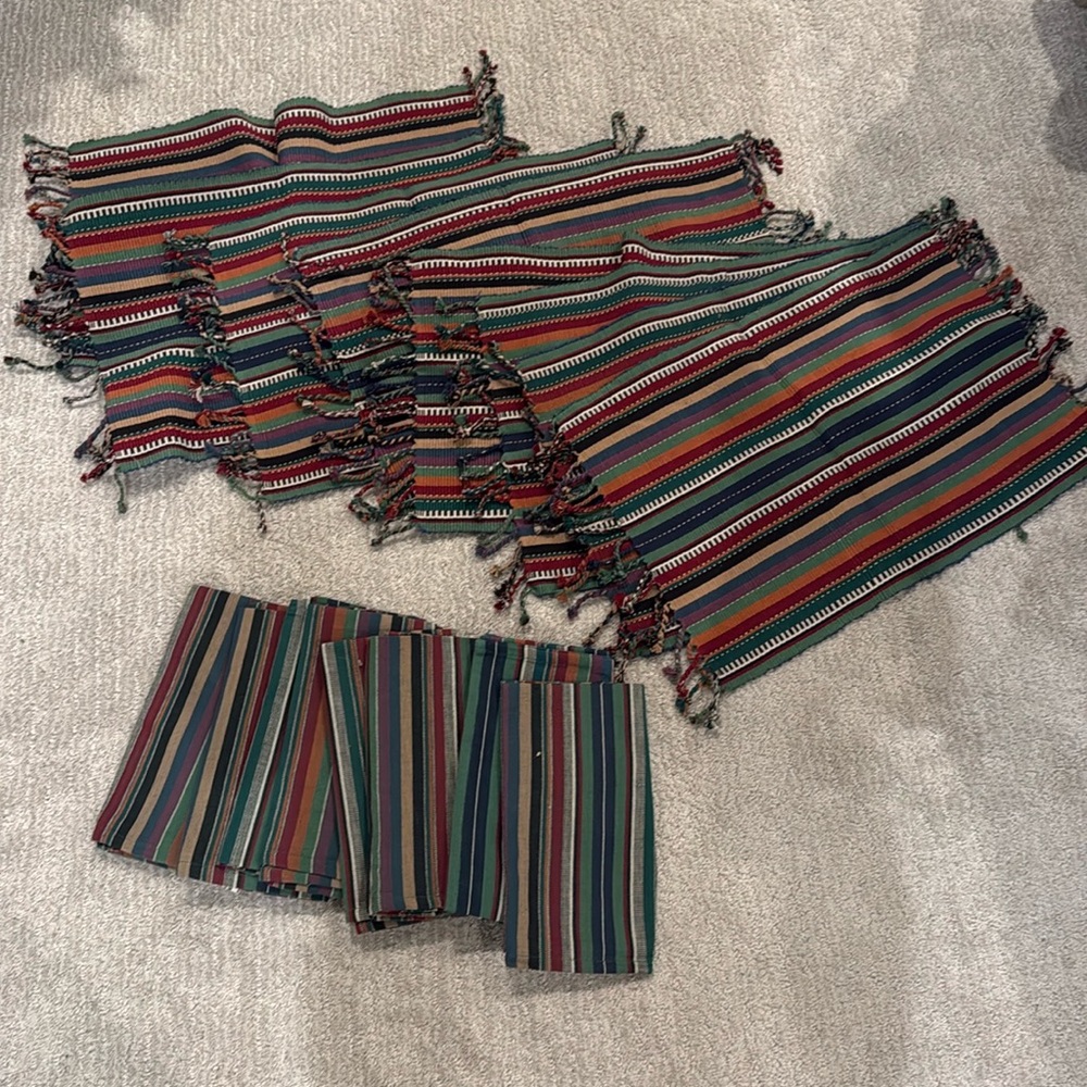 Pier I Placemats and Napkins